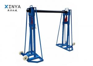 China Hydraulic Cable Reel Stand Cable Drum Jack For Supporting Cable Drum on sale