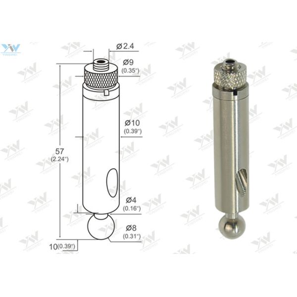 Linear Light Aircraft Cable Hanging Systems Side Exit With Φ8mm Sildder