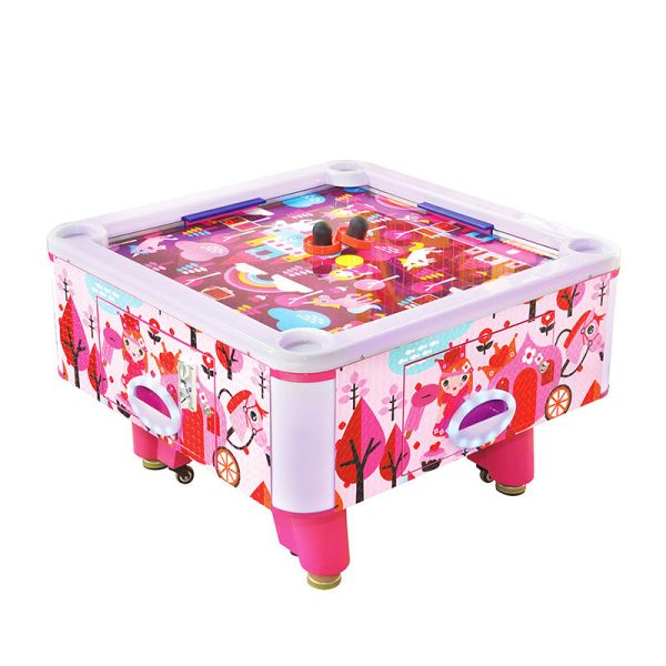 Colorful Kids Air Hockey Machine Space Saving Air Hockey Table Oem Service