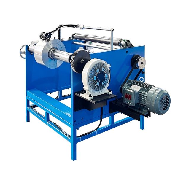 Shisha Aluminum Foil Rolls Manual Rewinding Machine with 0.009 0.065mm Thickness