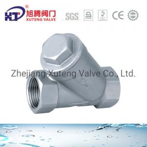 Cheap Threaded Y-Type Strainer CE Approved with 24 Months After-sales Service in Silver for sale