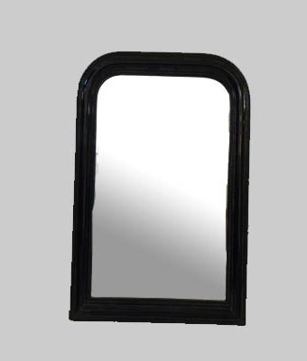 arch black wooden framed decorative wall mirror,home wall decors