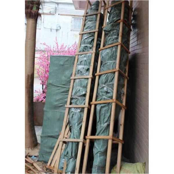 UVG Small artificial banyan family tree decorations with wooden trunk for hotel decor