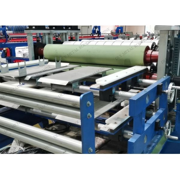 300kw Sandwich Panel Making Machine 16m Standing Seam Metal Roof Equipment