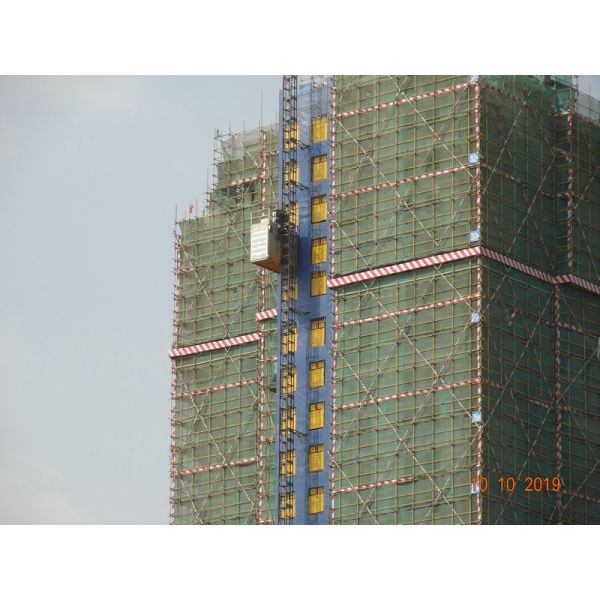 Construction Site Adjustable 36M / Min Building Material Hoist
