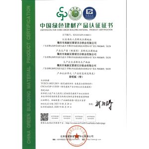 Zhaoqing Hi-Tech Zone Renoxbell Aluminum Co., Ltd. Certifications