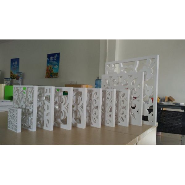 Bathroom Cabinets White Waterproof Foam Board Sound Insulated Smooth Surface