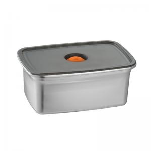 Cheap Rectangle Metal Food Storage Containers Rust Proof 304 Stainless Steel for sale