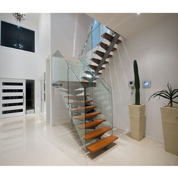 Floor Mounted Frameless Glass Balustrade Kits Including Top Rail
