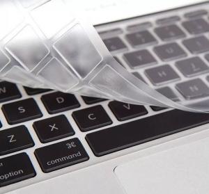 Cheap Washable 0.3mm Silicone Laptop Keyboard Protective Film for sale