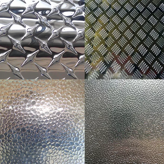 Embossed Aluminum Sheet Designed for Building Providing Superior Corrosion Resistance and Easy Installation