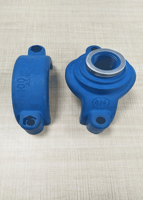 Small Injection Molded Plastic Components , Pvc Injection Molding For Pipe Fittings