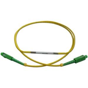 APC polish In - line SM MM Fiber Optic Attenuator for Low back reflection and Low PDL