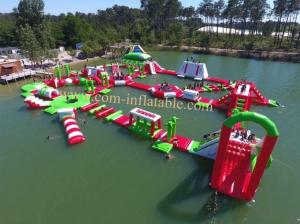 China build a water park cheap inflatable water park inflatable commercial water park portable water park water games park on sale