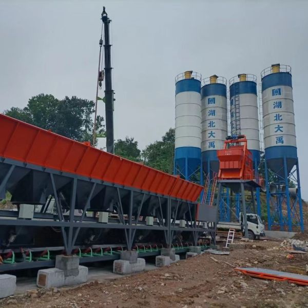 Factory price concrete batching plant for sale automatic ready mix small batching plant