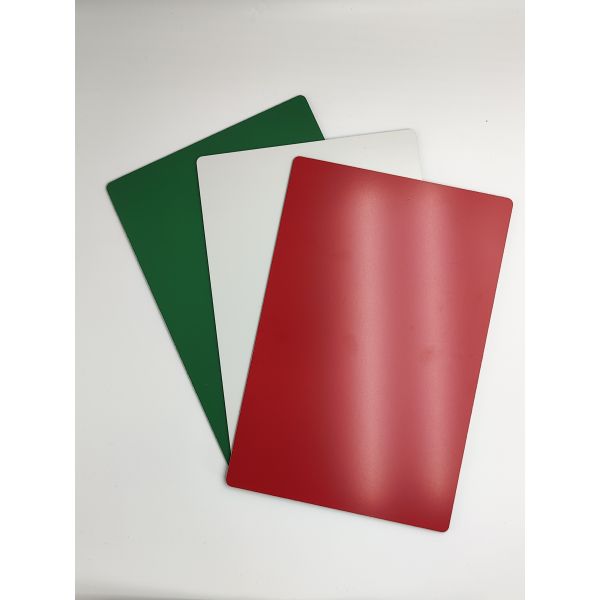 Fire Rated Composite Metallic ACP Sheet Panels 3mm Thickness With PVC Film
