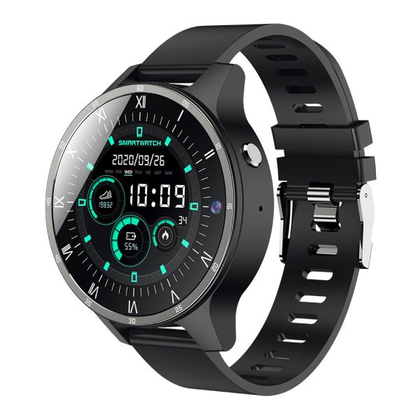 IPS 400*400 Screen 4G Round Shape Smartwatch Pedometer Heart Rate