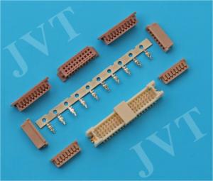 Cheap DF13 1.25mm Pitch Pcb Connectors Wire To Board With Double Row 2 - 30 Poles for sale