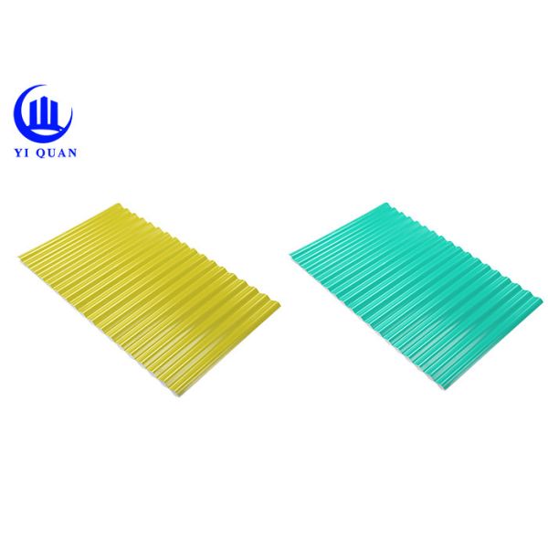 Heat Insulation Panels Plastic UPVC Roofing Sheet For Factory Warehouse