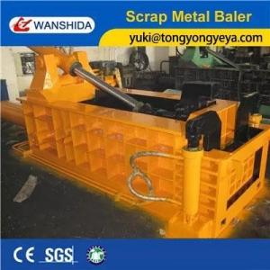 China Three Ram Hydraulic Metal Baler Machine 30kW For Non Ferrous Metals on sale