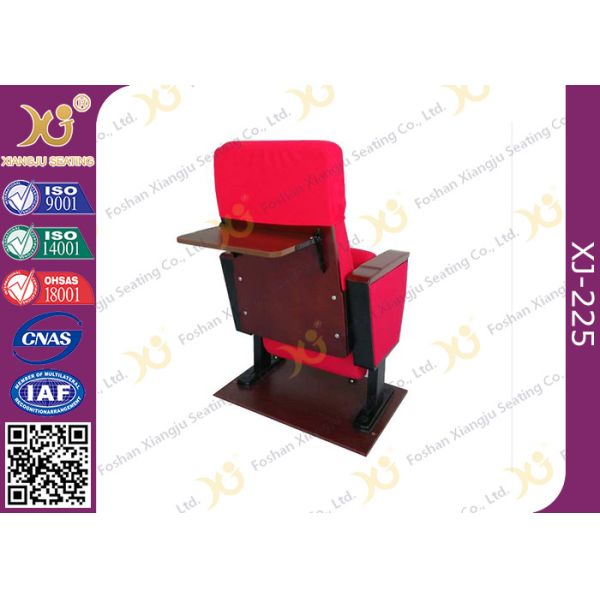 Functional Cold Molded Plywood Auditorium Furniture Chair With Wood Back / Seat Shell