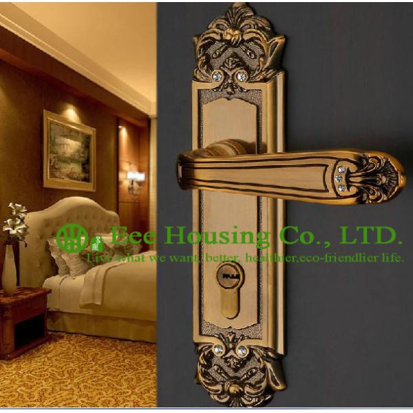 Antique Bronze finish Mortise lock for doors,Interior Door Lock factory China Bedroom lock