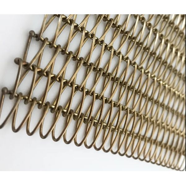 Industrial Spiral Wire Mesh Corrosion Resistant With High Tensile Strength