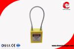 Steel Wire Long Shackle Cable Safety Pad lock High Security Lockout Padlock