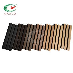 China Formaldehyde Free Linear Wood Wall Panels In Commercial Architecture on sale