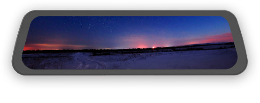 Electronic Interior Car Mirror Camera Strap Type Touch Rearview Mirror Recorder