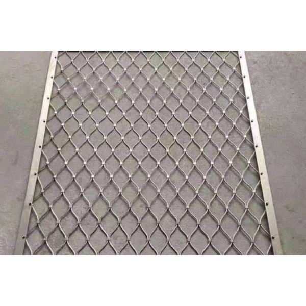 Waterproof Stainless Steel Rope Net Fence For Garden Privacy And Decor