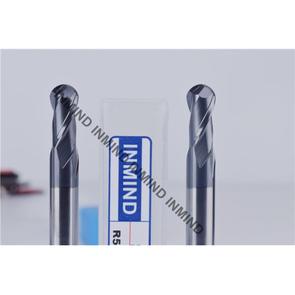 Long Shank Type Carbide Ball Nose End Mill 150 mm Length 6 mm Dia SGS