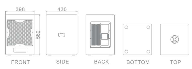 12 inch professional sound subwoofer VC12B