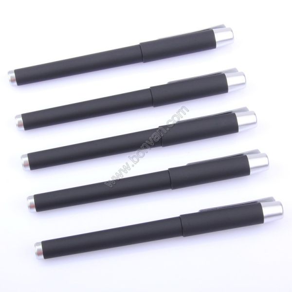 business signature gel pen,rubberized gel ink ball pen
