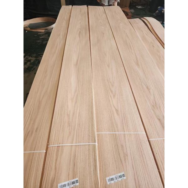 American Red Oak Veneer Sheets Plain/Crown Cut For Plywood MDF Chipboard
