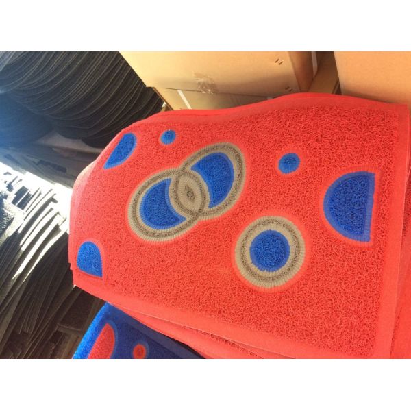 Non Slip Door Mat Making Machine , Floor Cushion Mat Manufacturing Machine