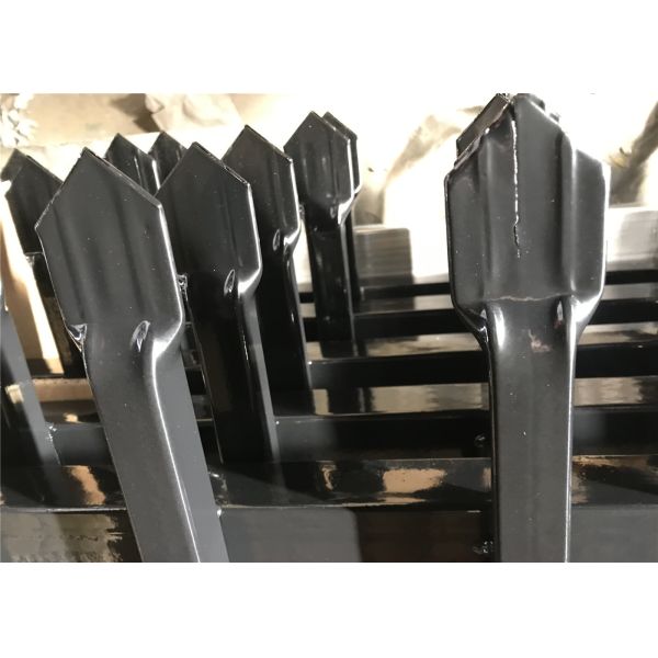 Metal Steel Ornamental Fencing Made In China, STEEL garrison Fence, High Security Fence