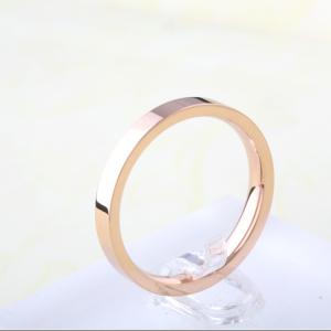 Cheap Elegant Fashion Jewelry 18k Rose Gold Plated Couple Engagement Rings for sale