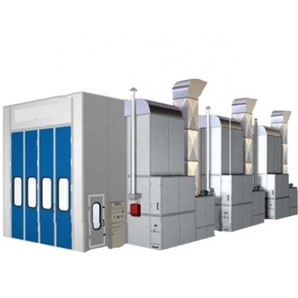Retractable Industrial Spray Booth Infrared System for Truck Bus