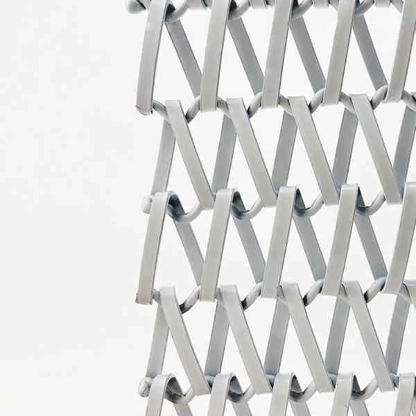 Spiral Architectural Wire Mesh  / Industrial Conveyor Wire Belt Rolls
