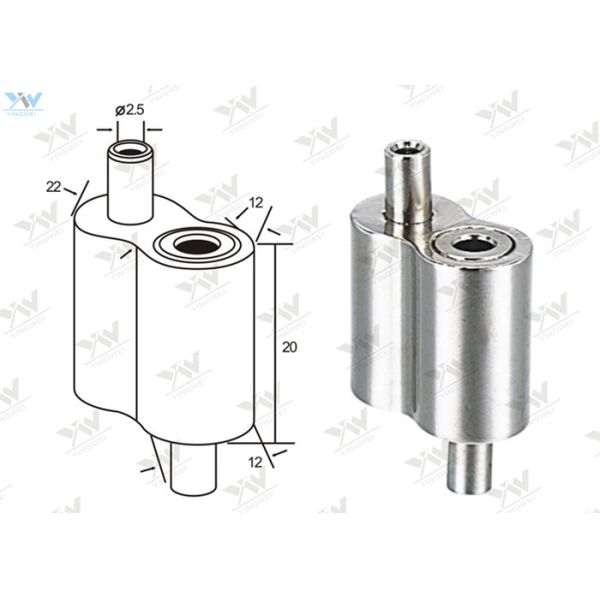 Double Mechanism Cable Looping Gripper Zinc Alloy Material Custom Color