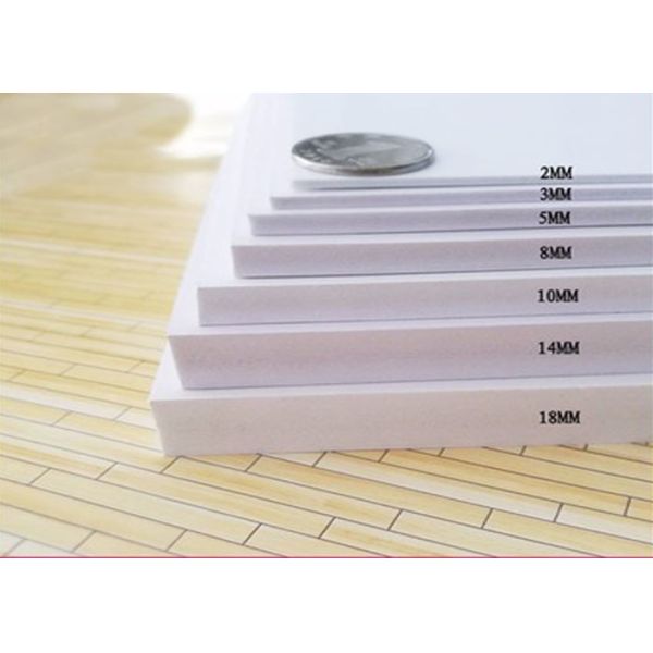 Customized WPC Construction Foam Board For Concrete Formwork 610 X 2440mm