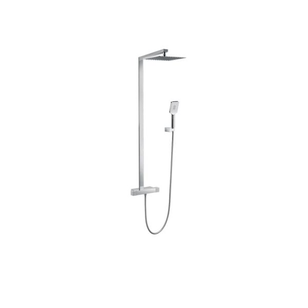 Faucet Rainfall Wall Bathroom Shower Panels Brass Waterproof