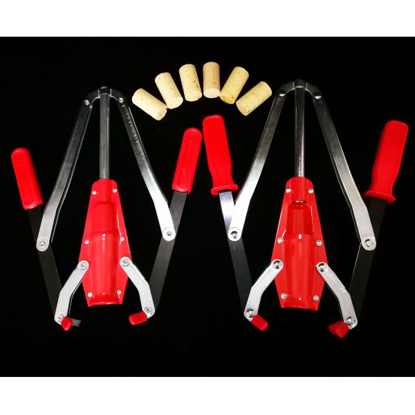 Home Brewing Double Lever Wine Corker Fit Standard Wine Bottle Corks 22mm