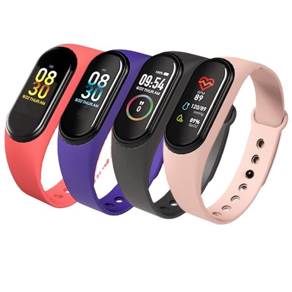 Low-Power Body Temperature Heart Rate Sports Bracelet Single Touch M4 For Xiaomi