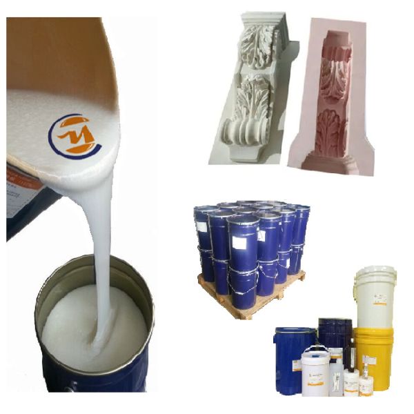 White Tin Cure RTV-2 Silicone Liquid Rubber Plaster Resin Moulds Casting 3481 Silicone