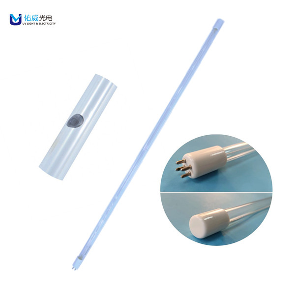 High Energy 320w G13 185nm UV Light Tube Organic Waste Gas Treatment