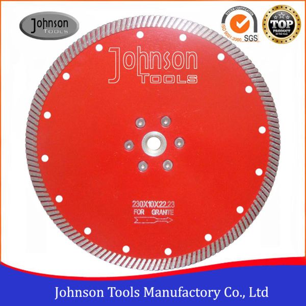 Diamond Stone Cutting Blades For Hand Held Saw 2.6mm Segment Thickness 