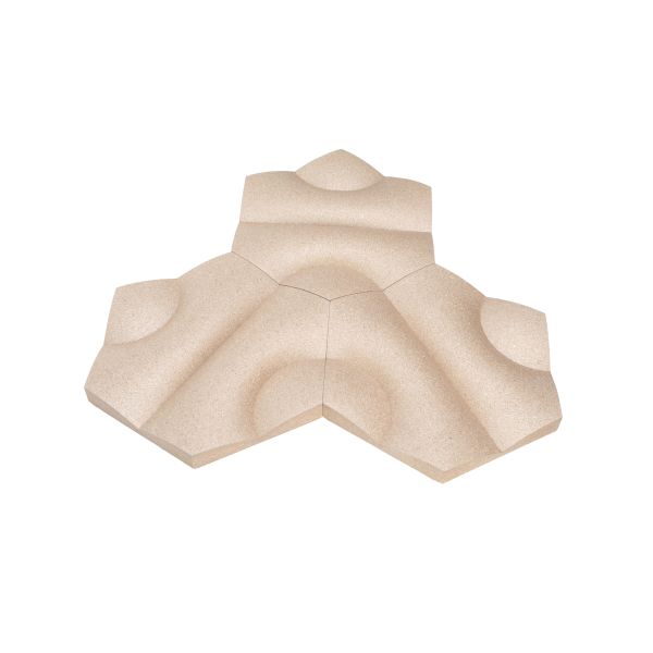 Light Brown Vermiculite Building Materials Shock Resistant For Stove