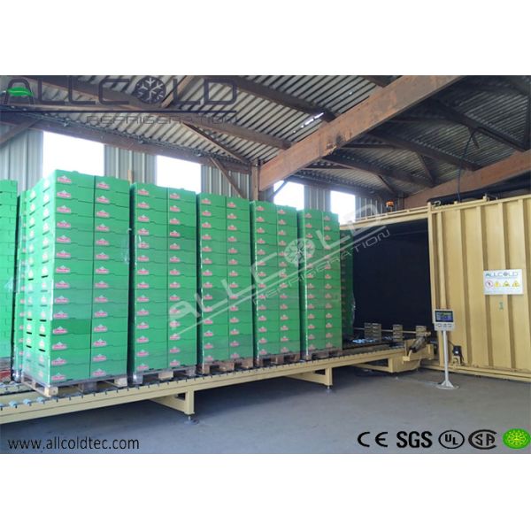 Solid Vegetable Vacuum Coolers Berries Mushroom Flower R404a